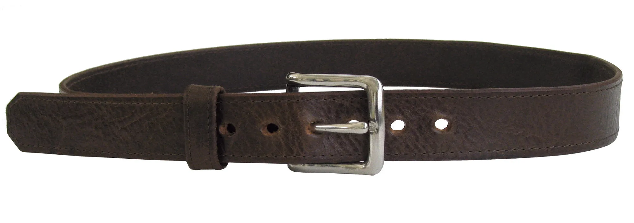 1¼-inch-Wide Handmade Leather Dress Belt