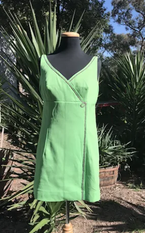 1960 / 70s Dress #C265 FREE  AUS POSTAGE