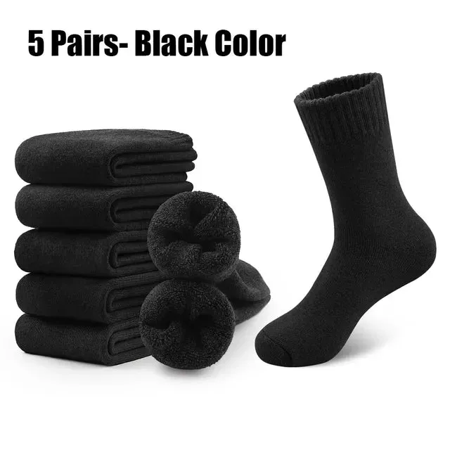 5 Pack of Men's Merino Wool Socks