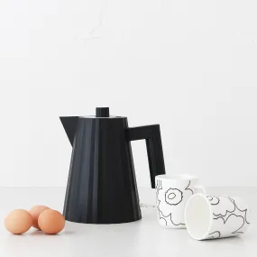 ALESSI  |  PLISSE KETTLE 1L  |  MATTE BLACK