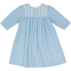 Amanda- Blue Cord Dress