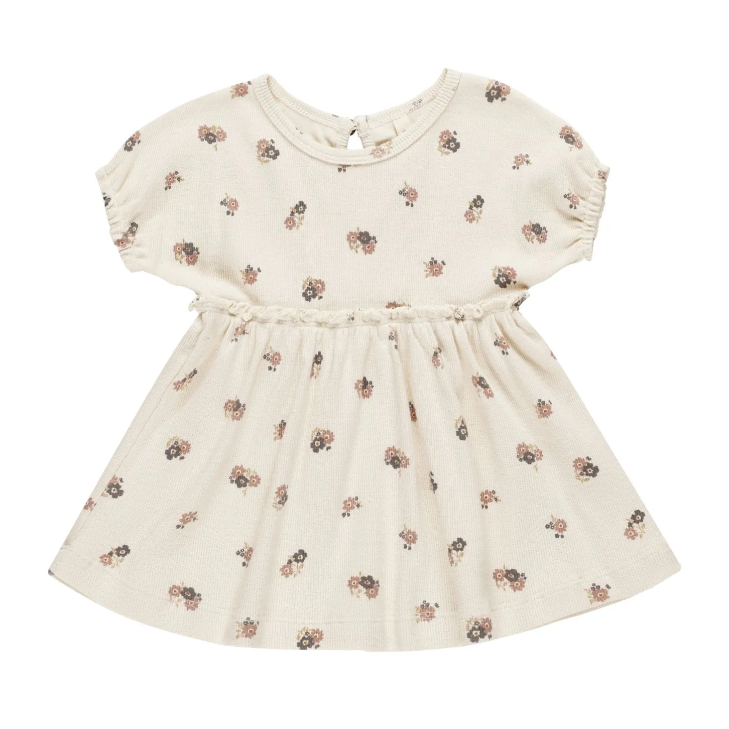 Annie Dress - Wild Flowers - Natural