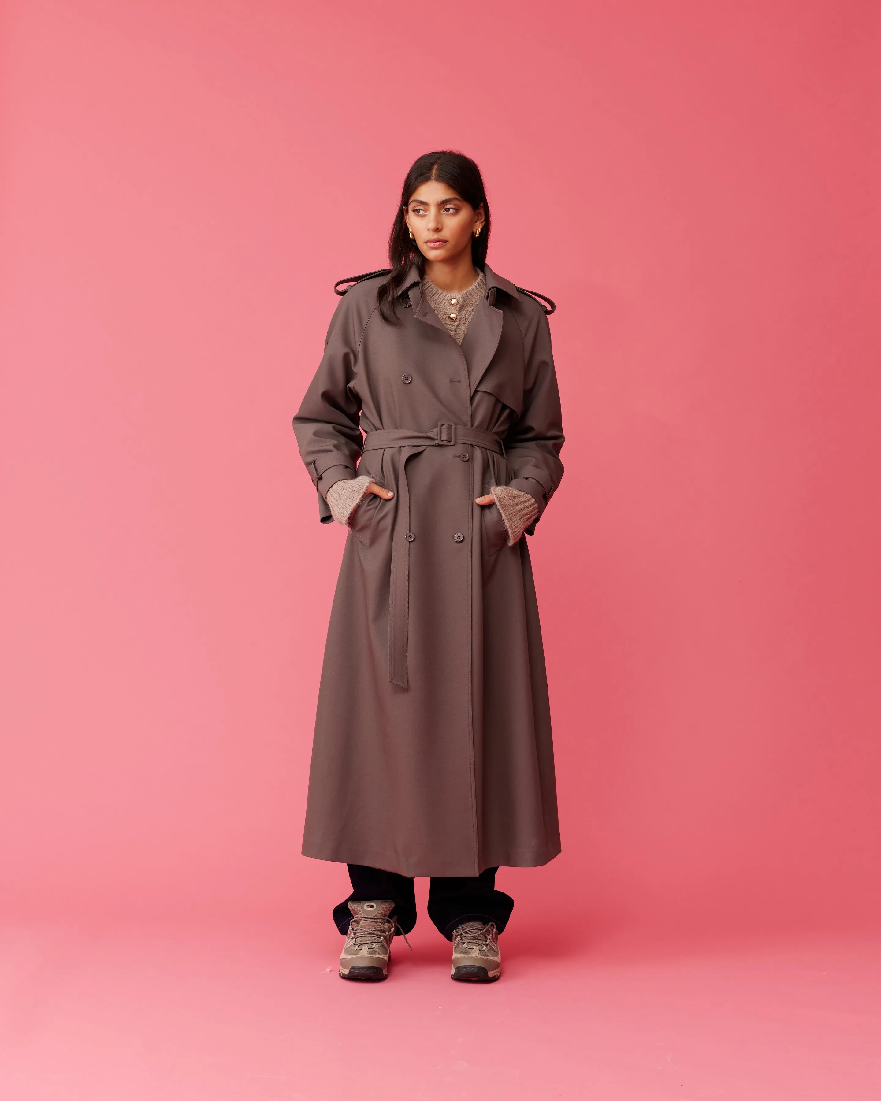 ANNIE TRENCH COAT DONKEY