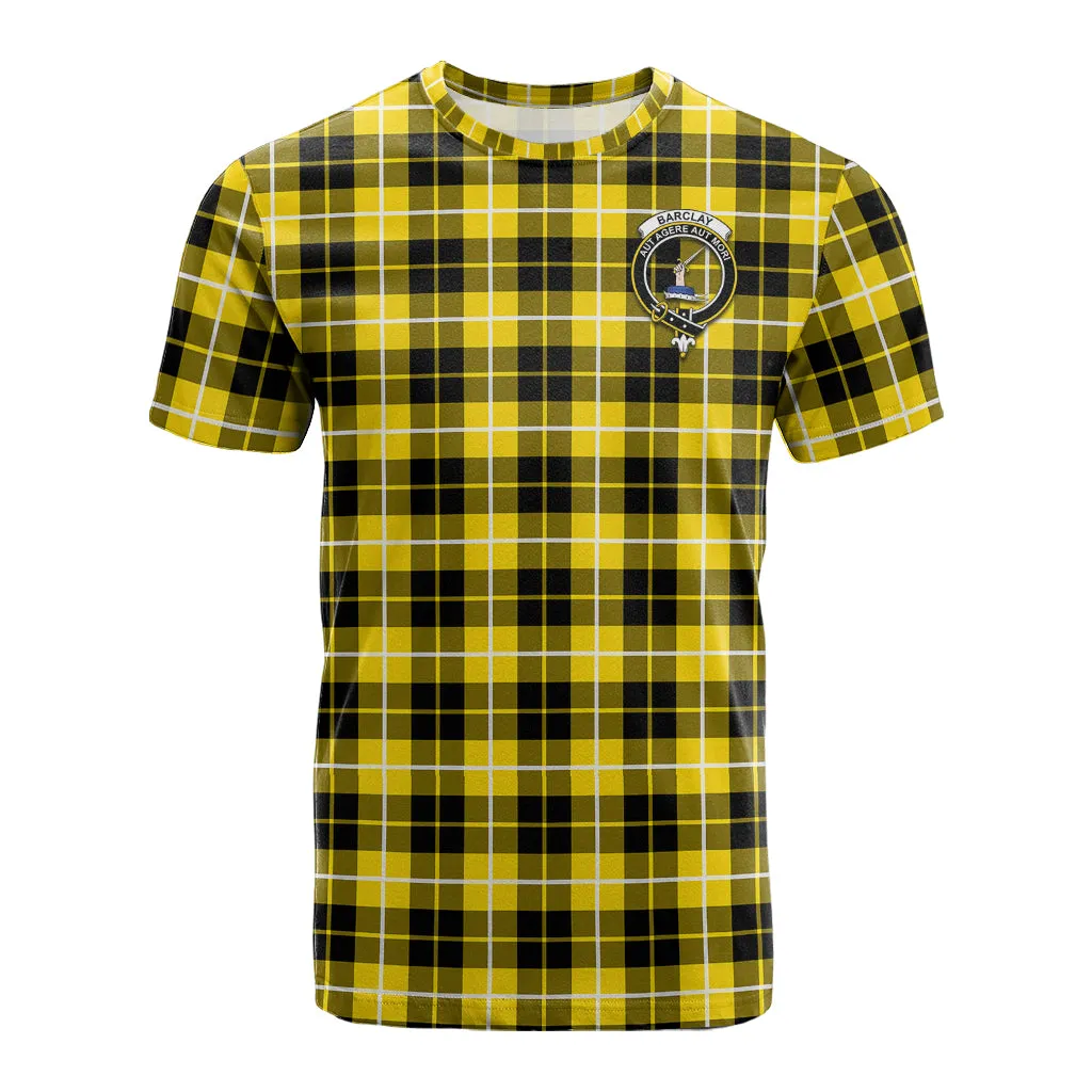 Barclay Dress Modern Tartan T-Shirt with Family Crest