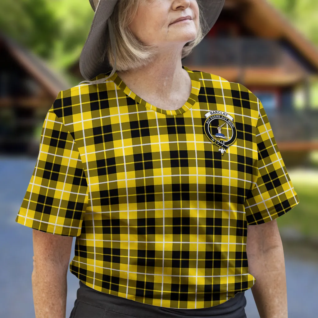 Barclay Dress Modern Tartan T-Shirt with Family Crest