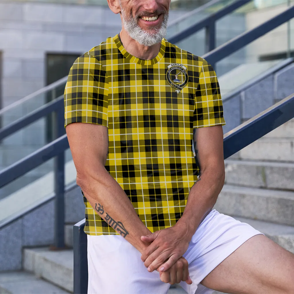 Barclay Dress Modern Tartan T-Shirt with Family Crest