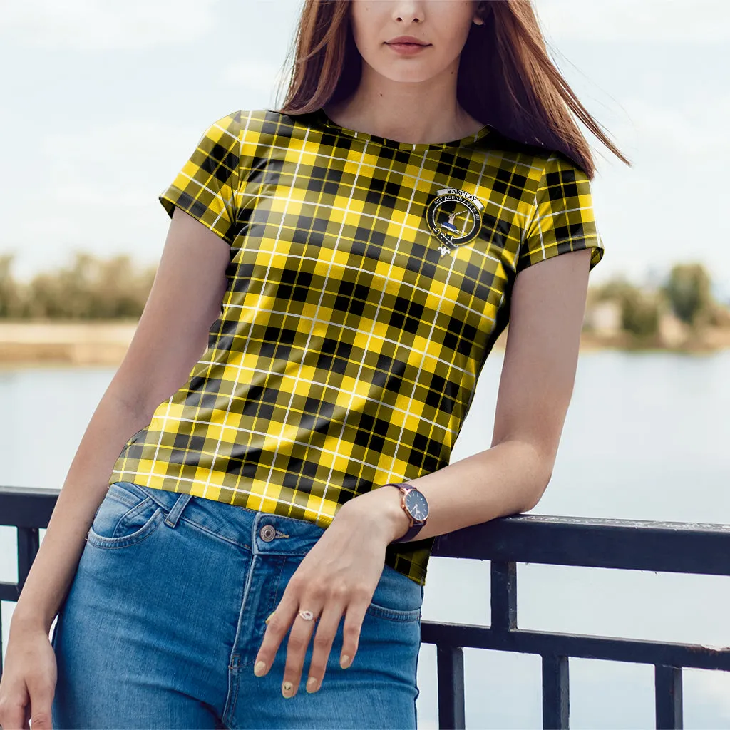 Barclay Dress Modern Tartan T-Shirt with Family Crest