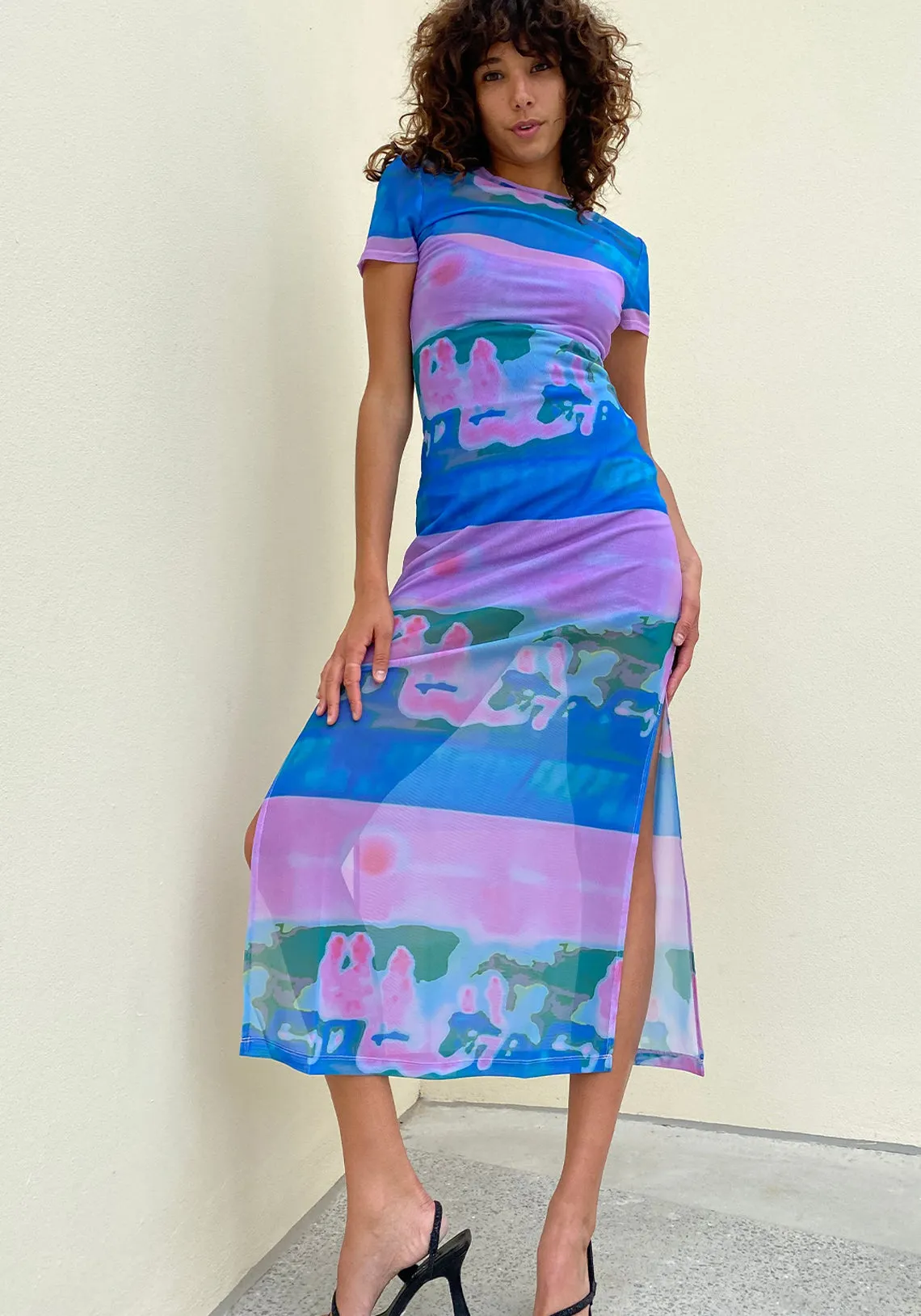 BILLIE DRESS THERMAL PASTEL