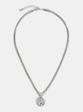 Bridney Layer Necklace (Silver)