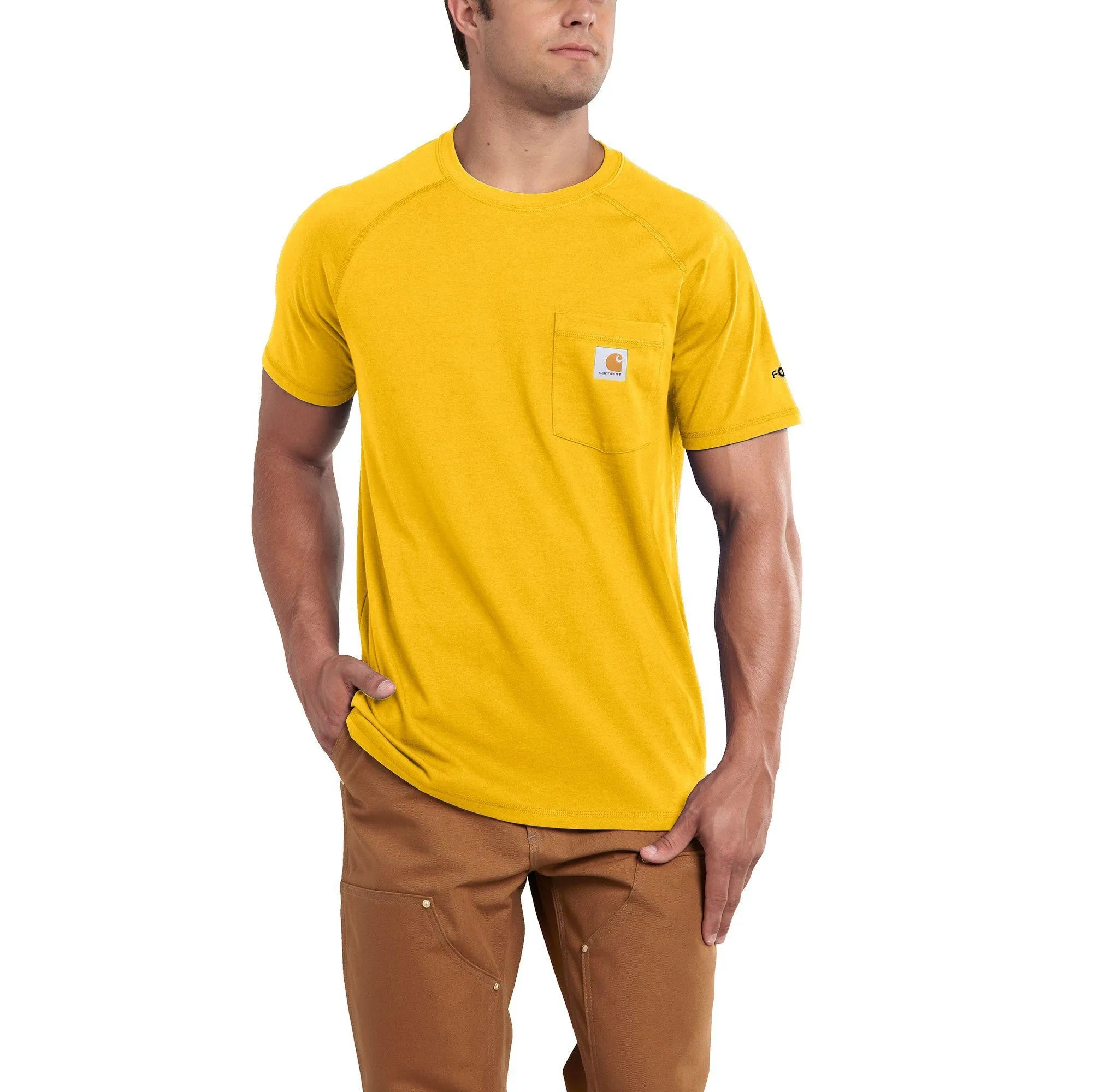 Carhartt Force Cotton Delmont SS T Shirt Rlxd Fit