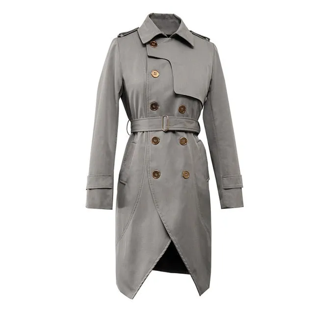 Casual Irregular Trench