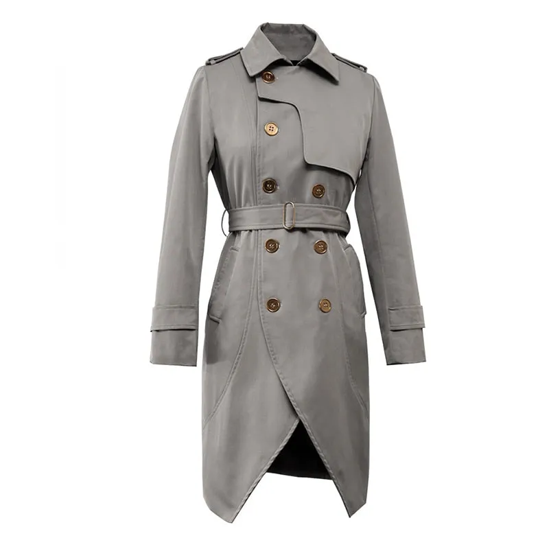 Casual Irregular Trench