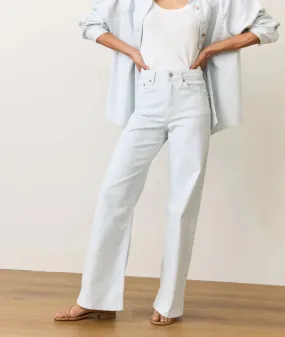 Charlie Wide Leg Pant - Railroad Stripe