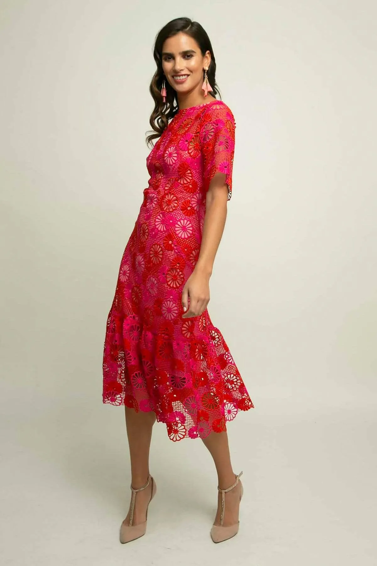 Cleo Dress - Strawberry Shortcake