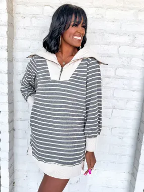 Cozy Location Grey Dress