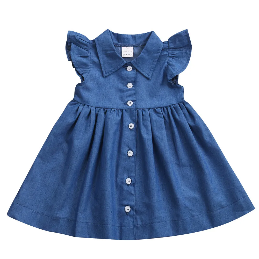 Demin Shirt Dress