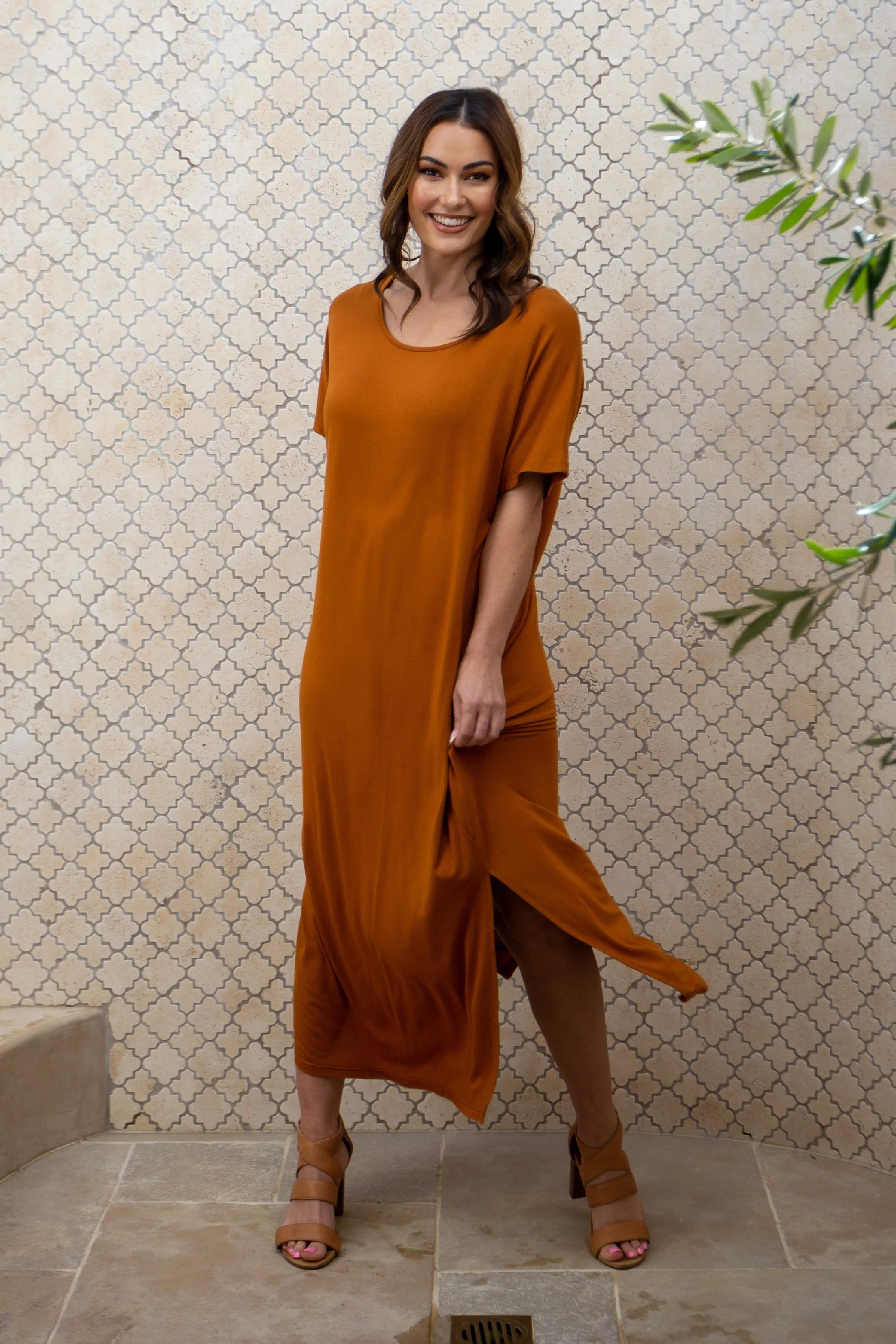 Destiny Dress | Mocha | FINAL SALE