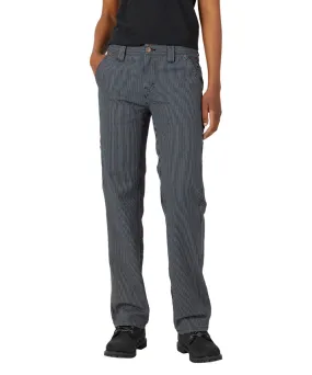 Dickies Women's Carpenter Hickory Stripe Pants