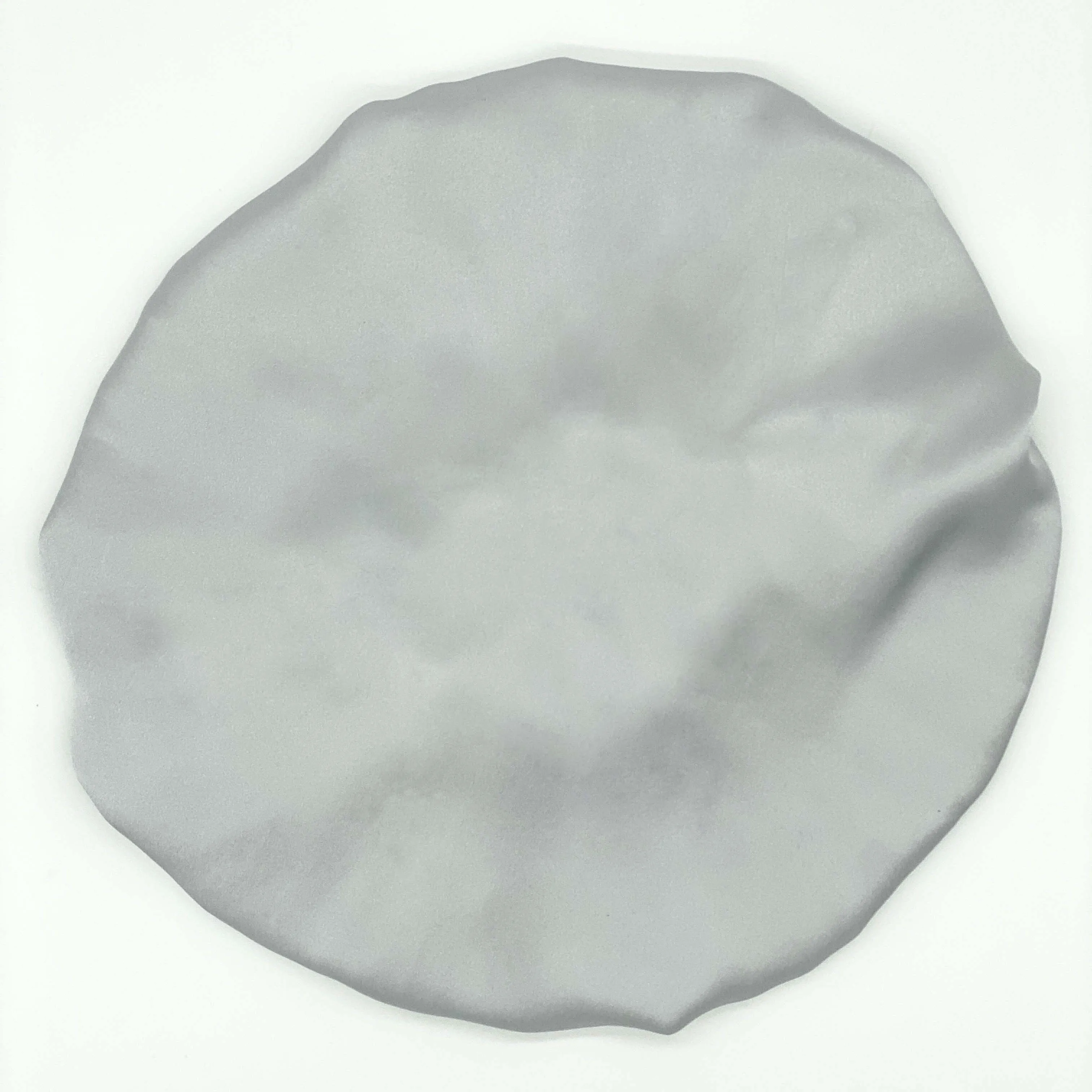 Double Layer Women Silk Sleep Cap Hair Bonnet 100% Mulberry Silk - Silver - Medium to Large