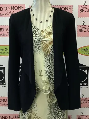Double Zip Pocket Open Blazer (Size 15)