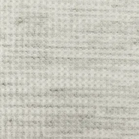 Dusty Ivory-Gray-Black Texture Stretch Poly Thermal Knit Fabric