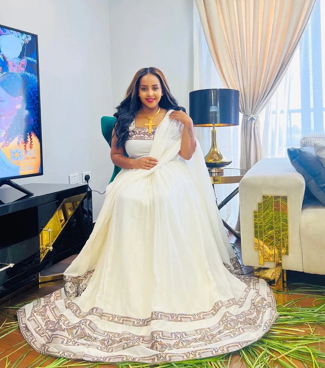 Elegant Design Habesha Dress Exploring the Beauty of  Ethiopian Traditional Dress