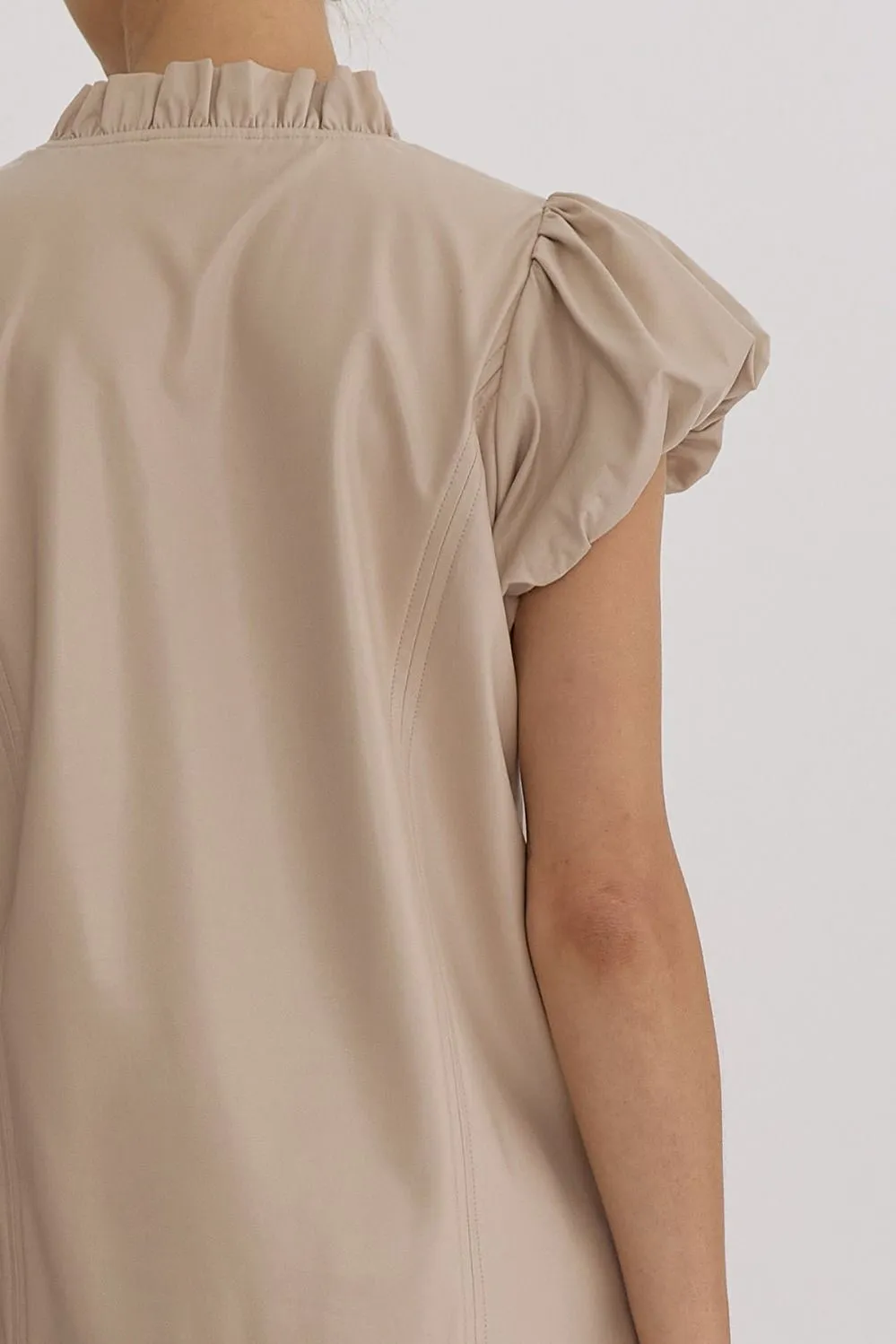 Elsie Faux Leather Dress