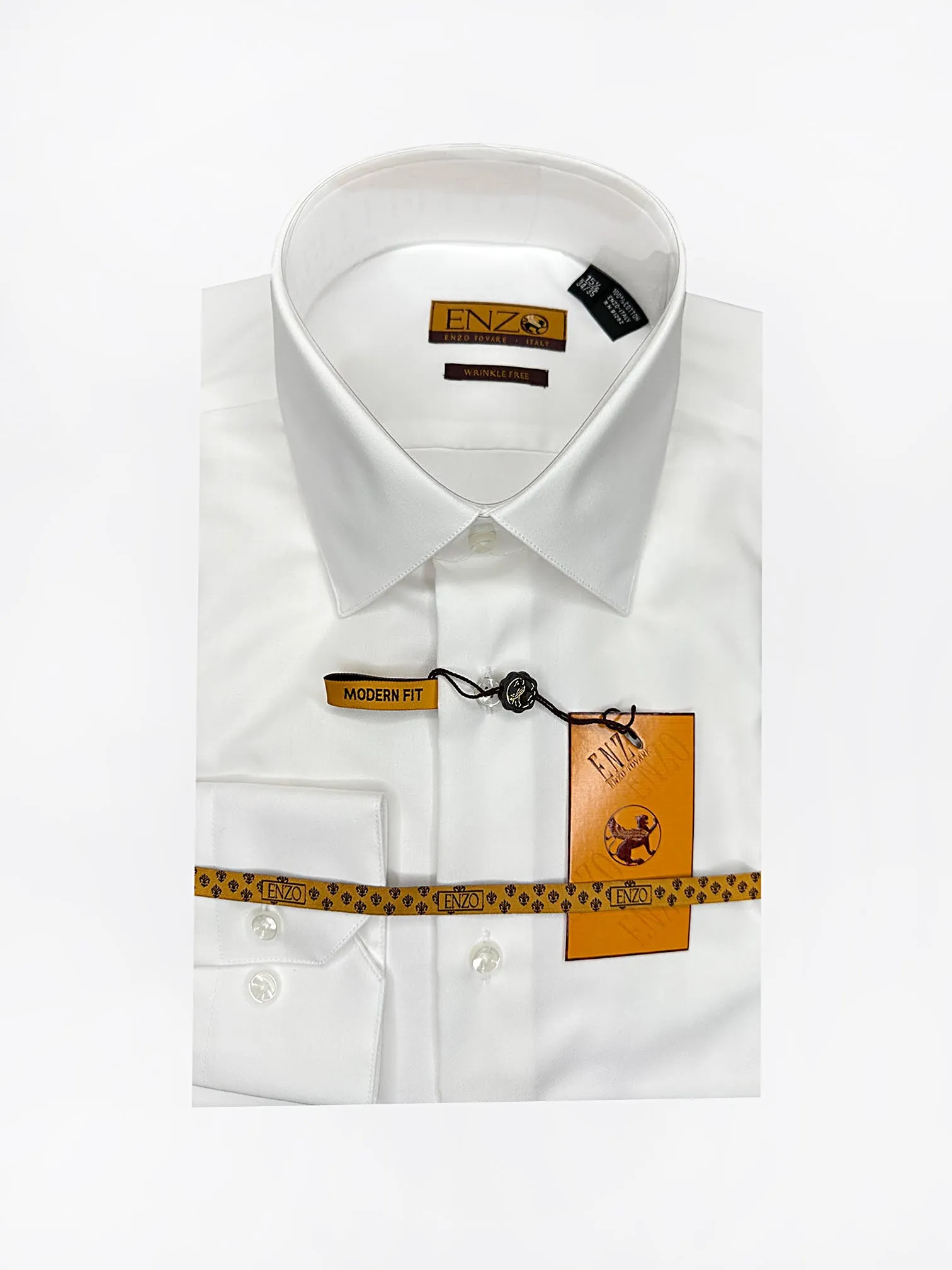 Enzo - Dress Shirt - White
