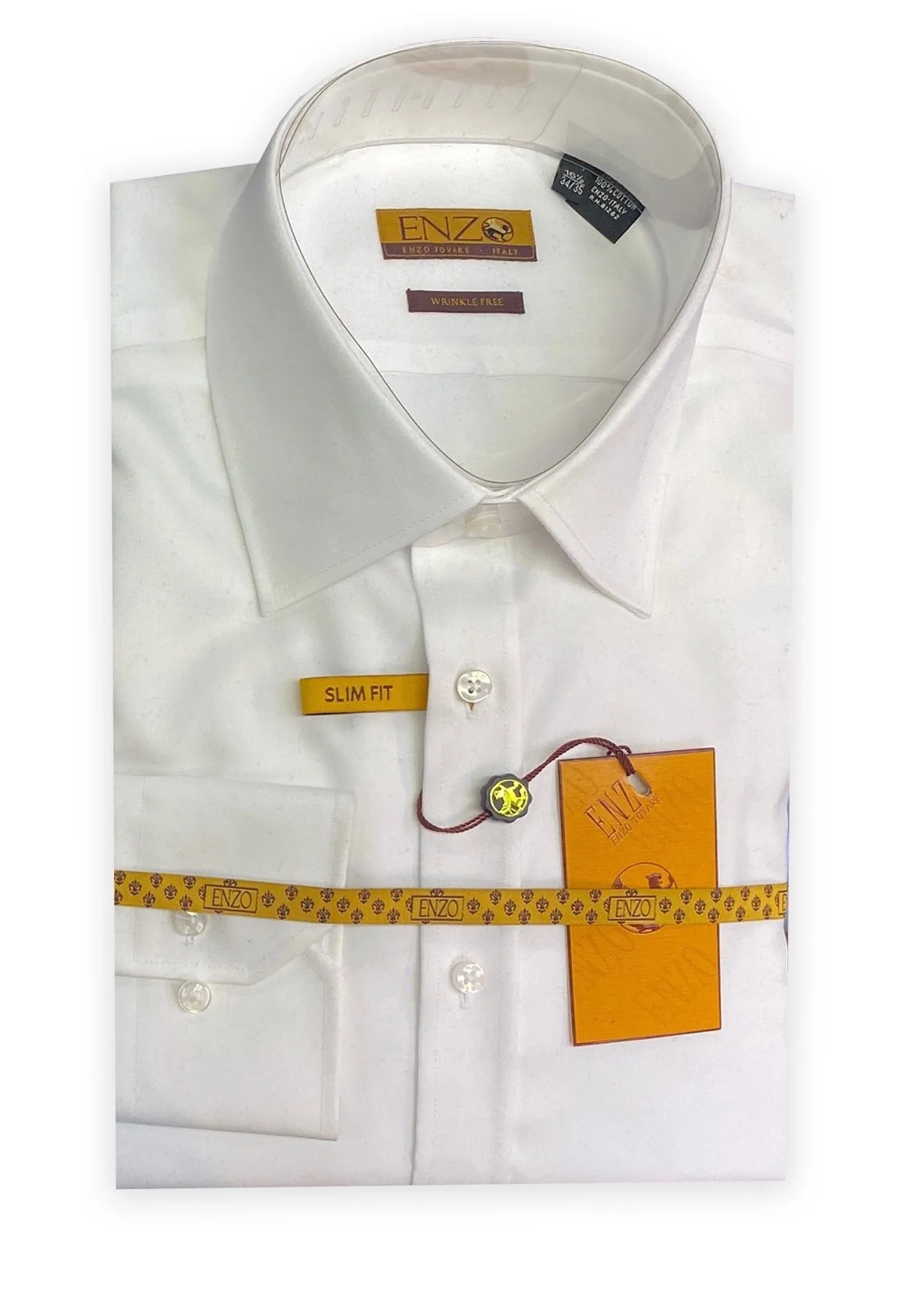 Enzo - Dress Shirt - White