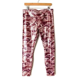 Fabletics Powerhold Camo Leggings- Size L (Inseam 27”)