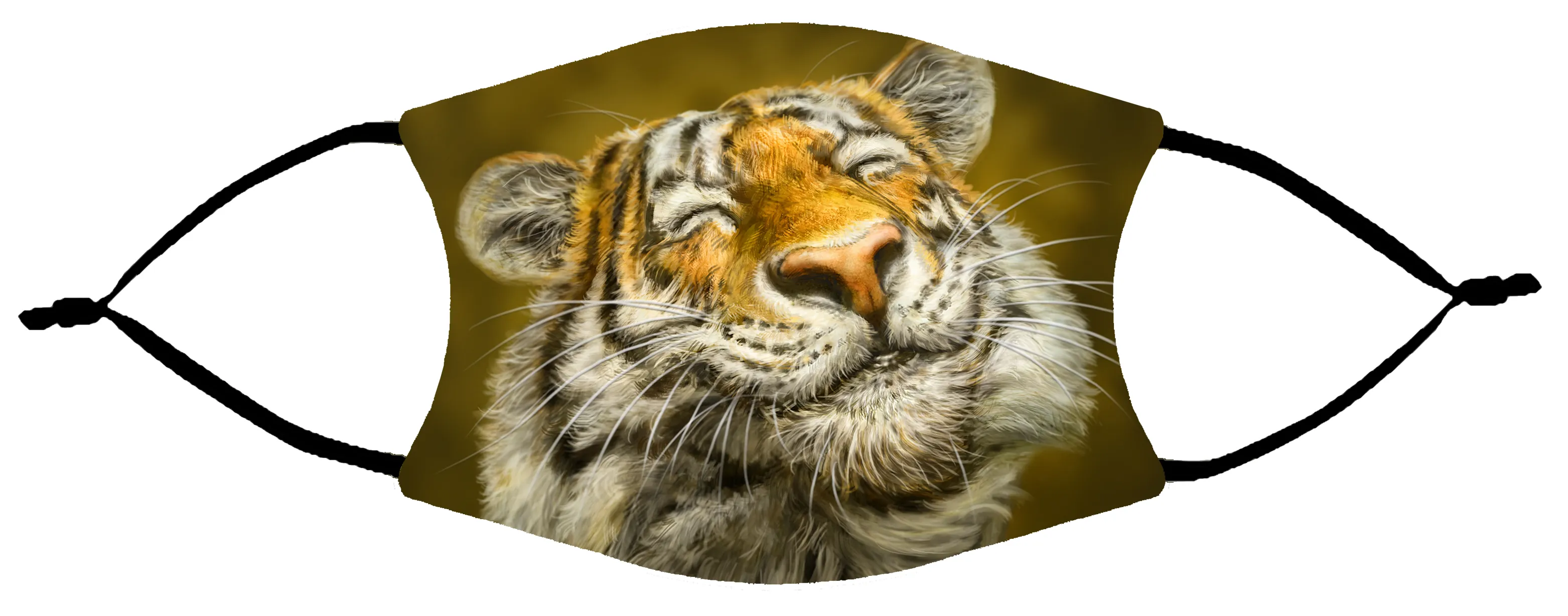 Face Mask - Smiling Tiger
