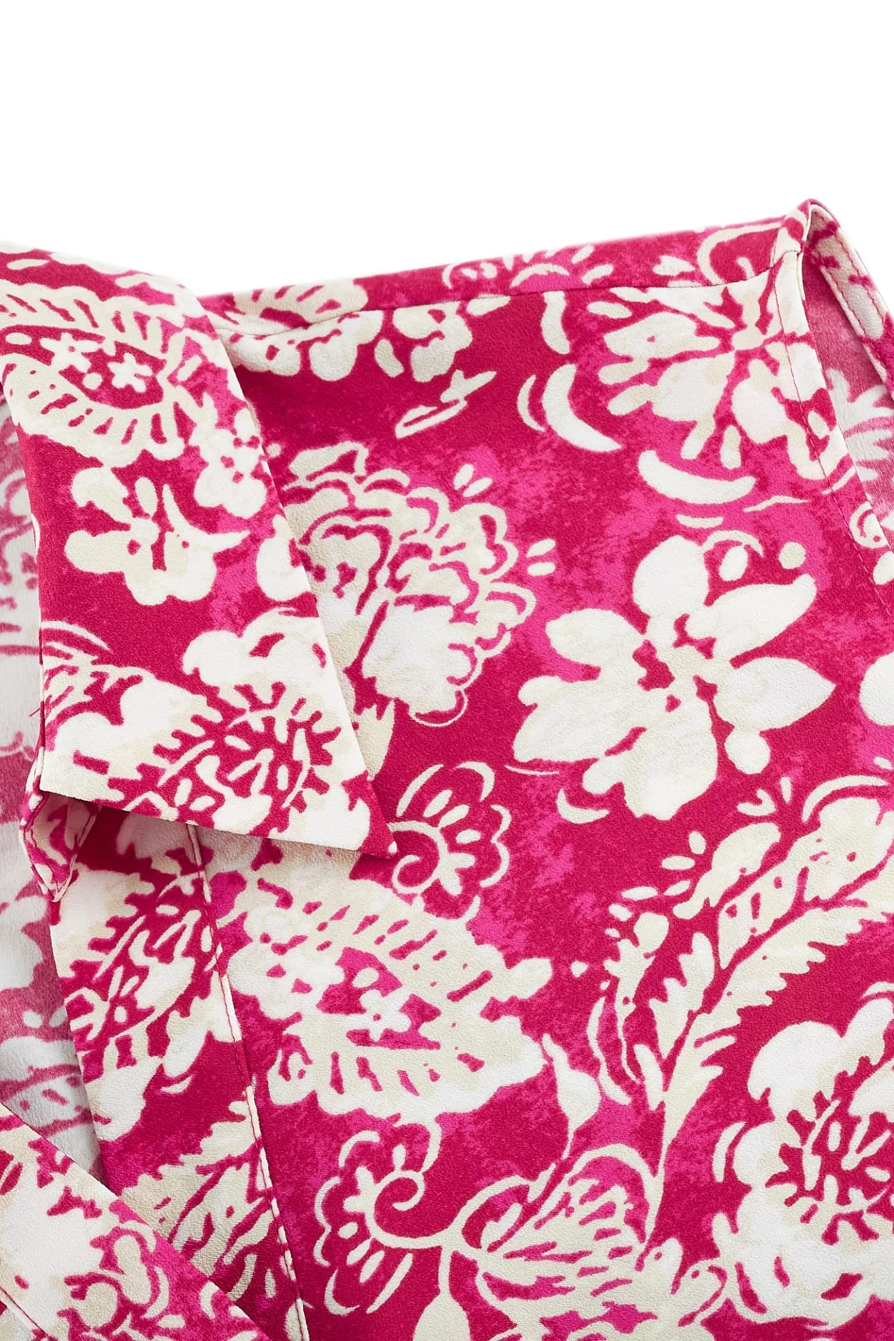 Floral Printed Shirt Dress