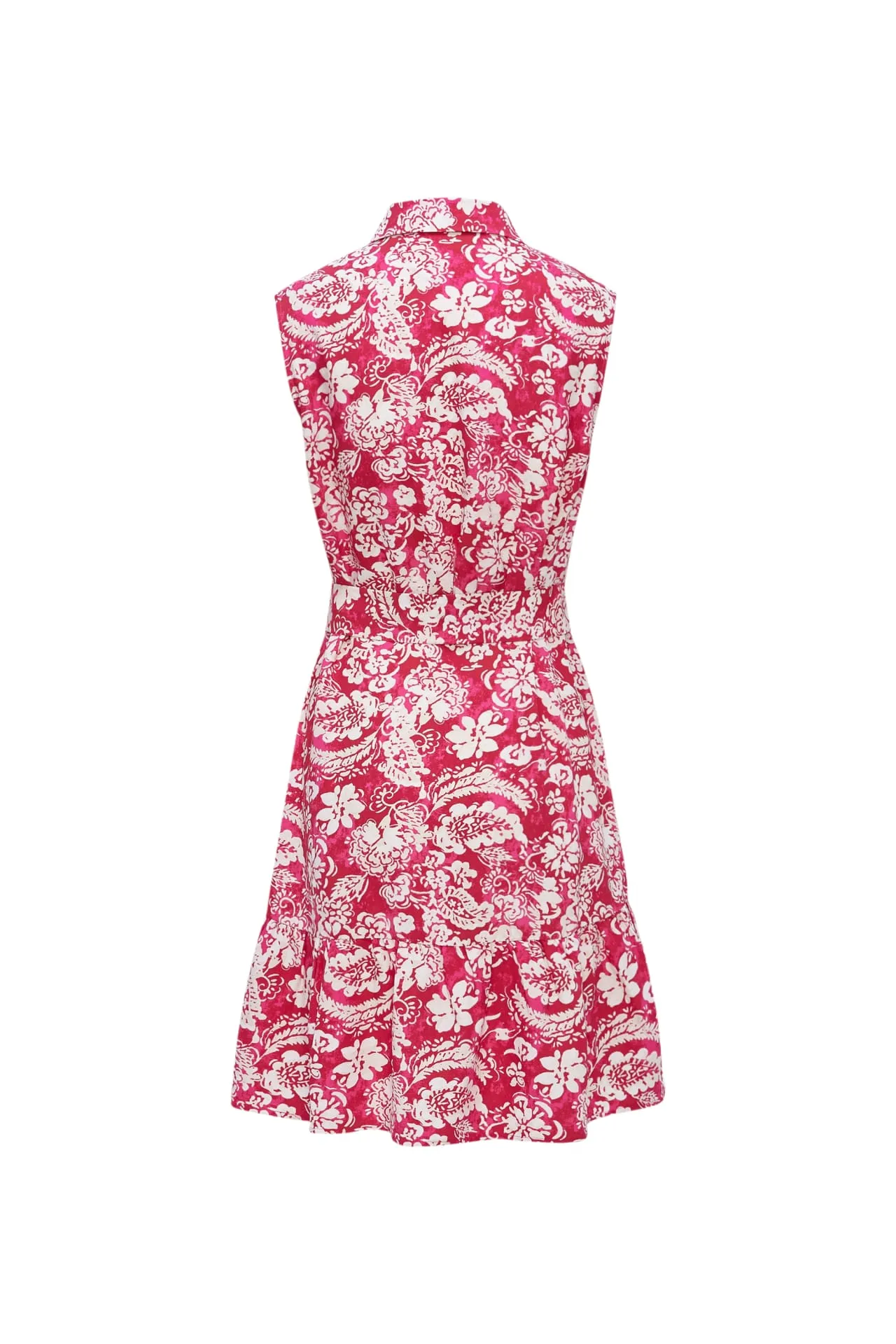 Floral Printed Shirt Dress