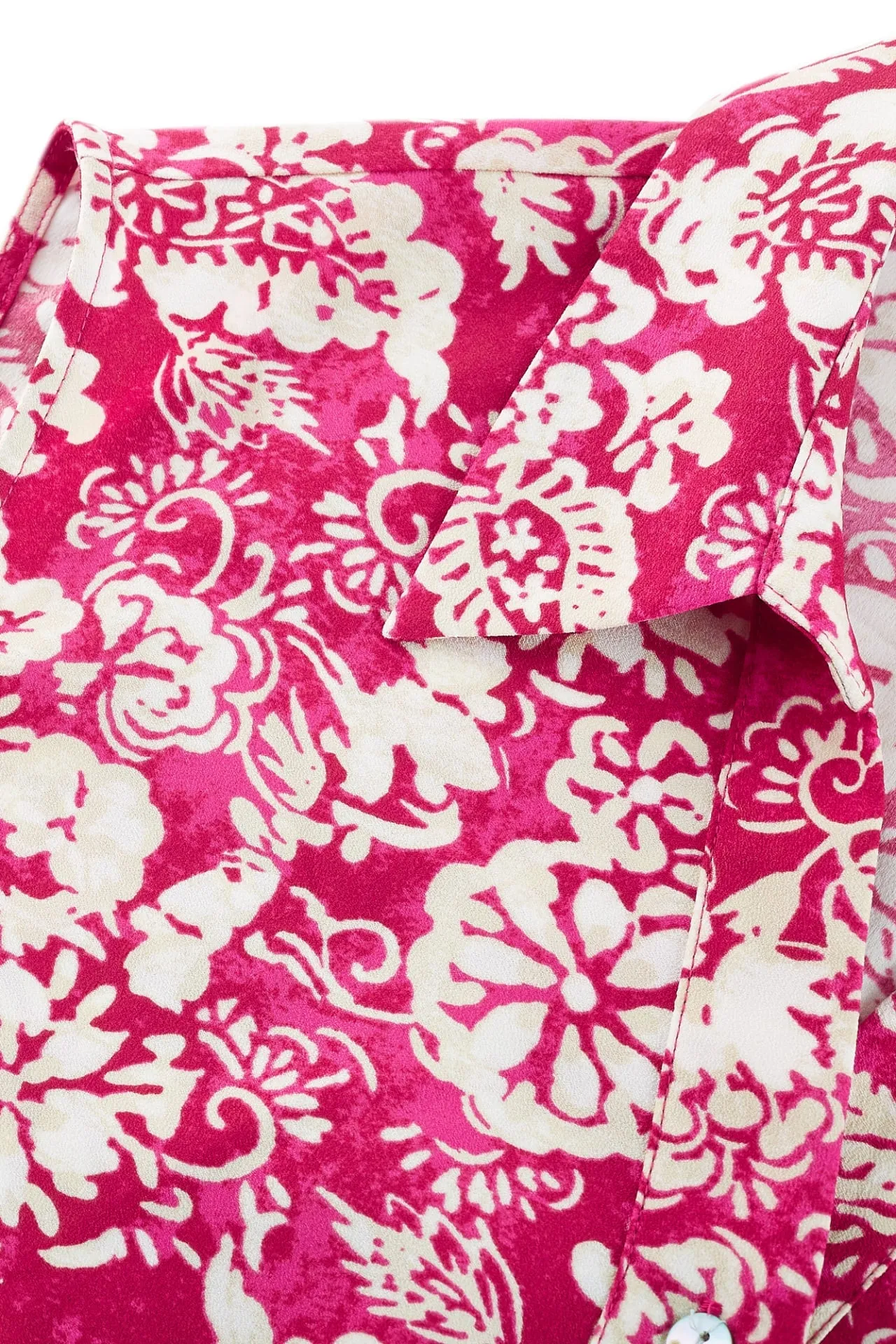 Floral Printed Shirt Dress