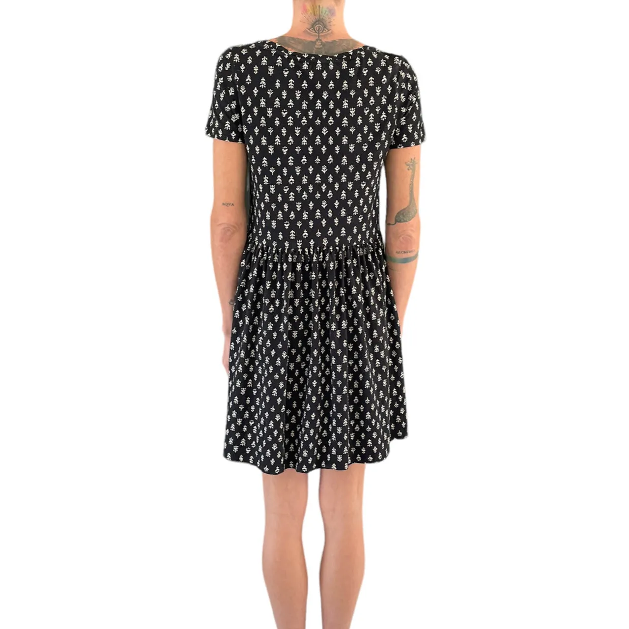 French Connection Patterned T Shirt Dress
