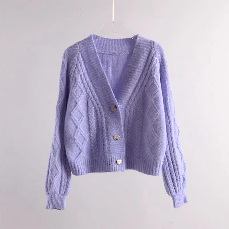 Gilet Grosse Maille Femme - Albane
