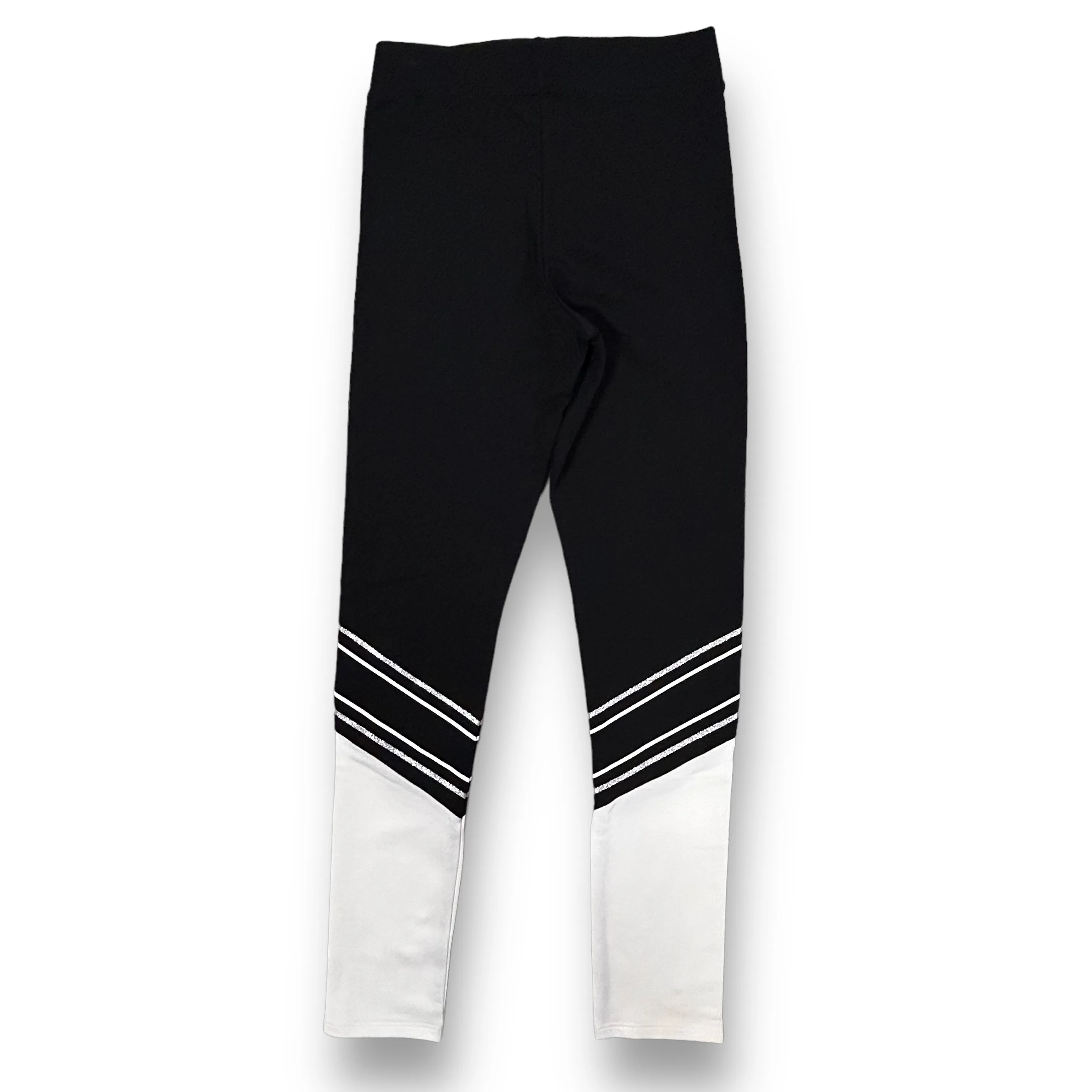 Girls H&M Size 12 Black & White Awesome Stretch Leggings