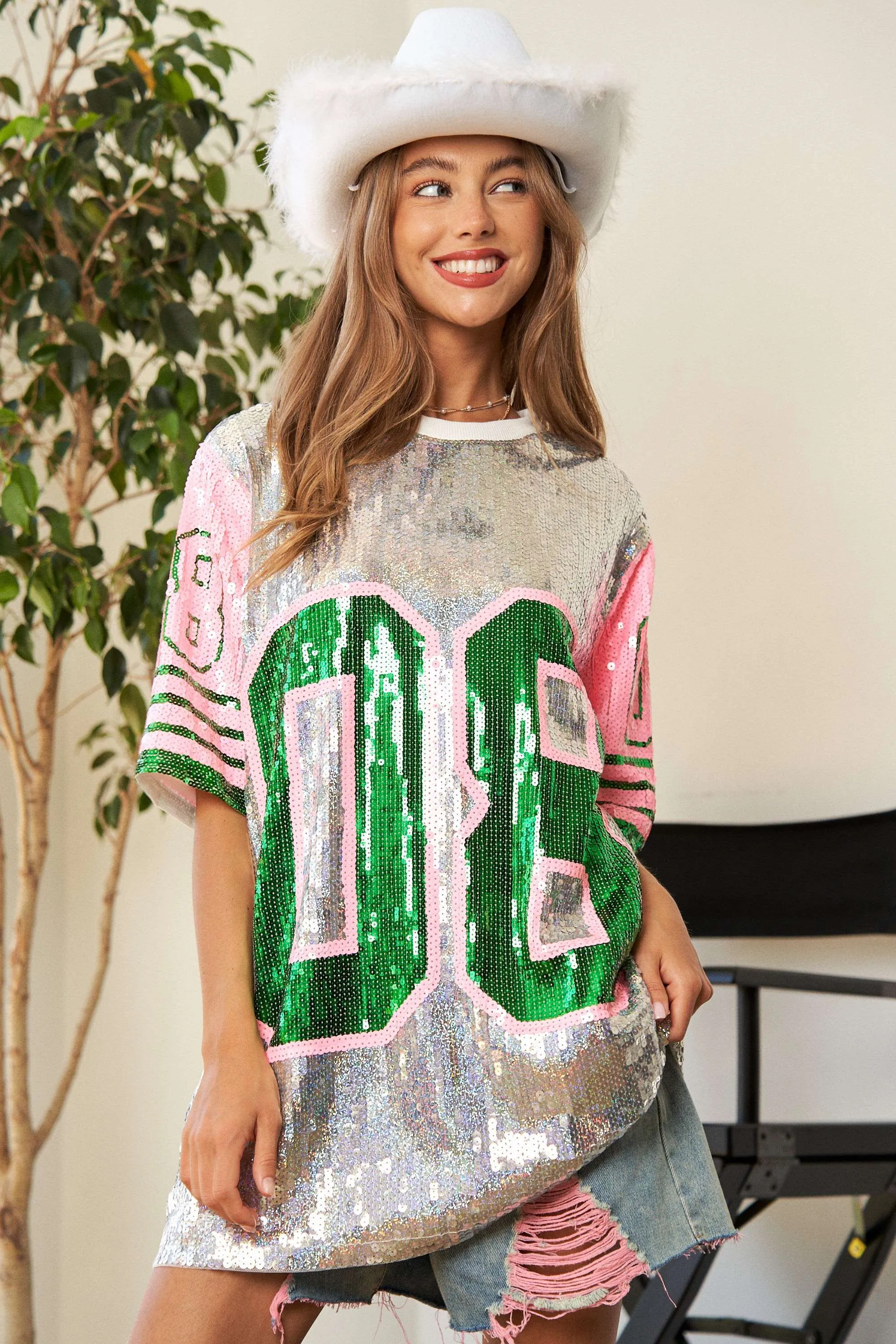 Glitter Sequins Multi Top/Dress