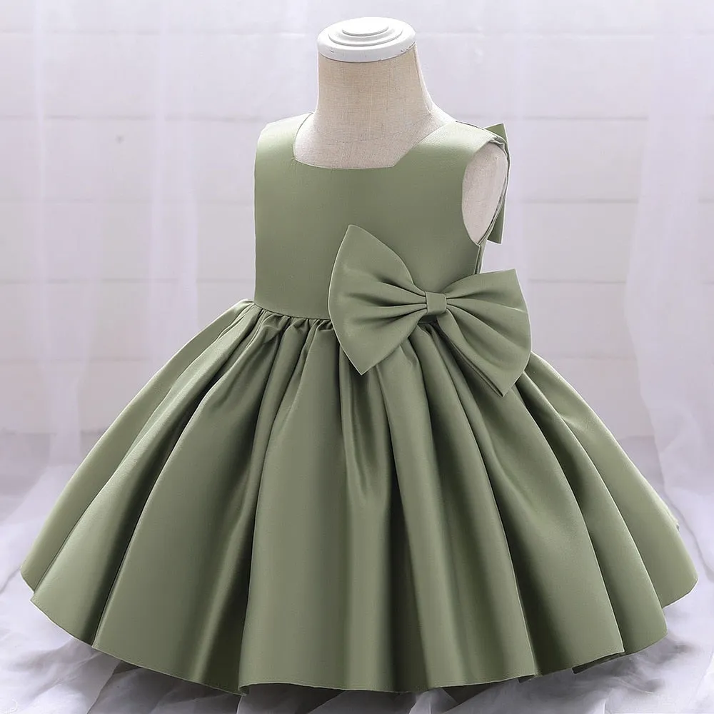 Green Ball Gown Party Dress (6M-10Yrs)