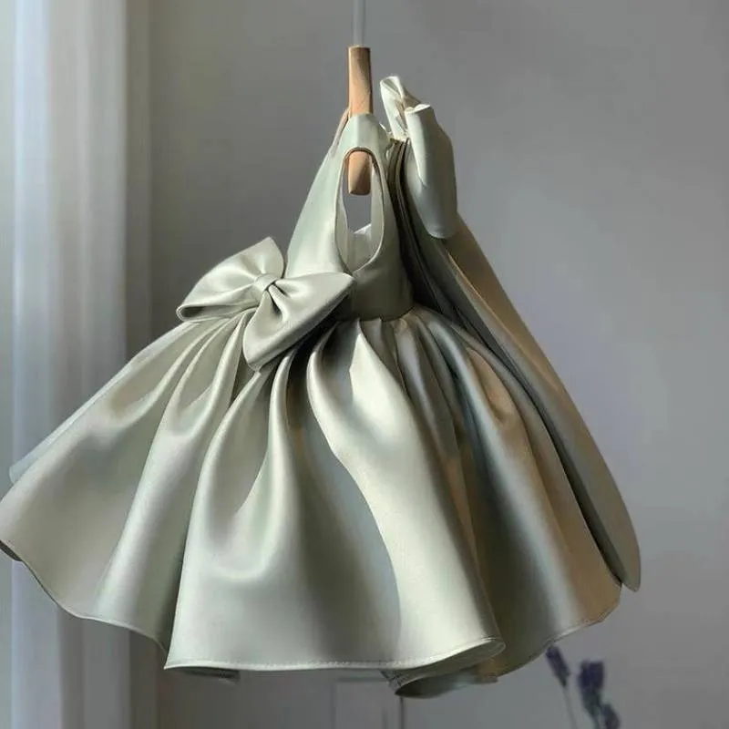 Green Ball Gown Party Dress (6M-10Yrs)