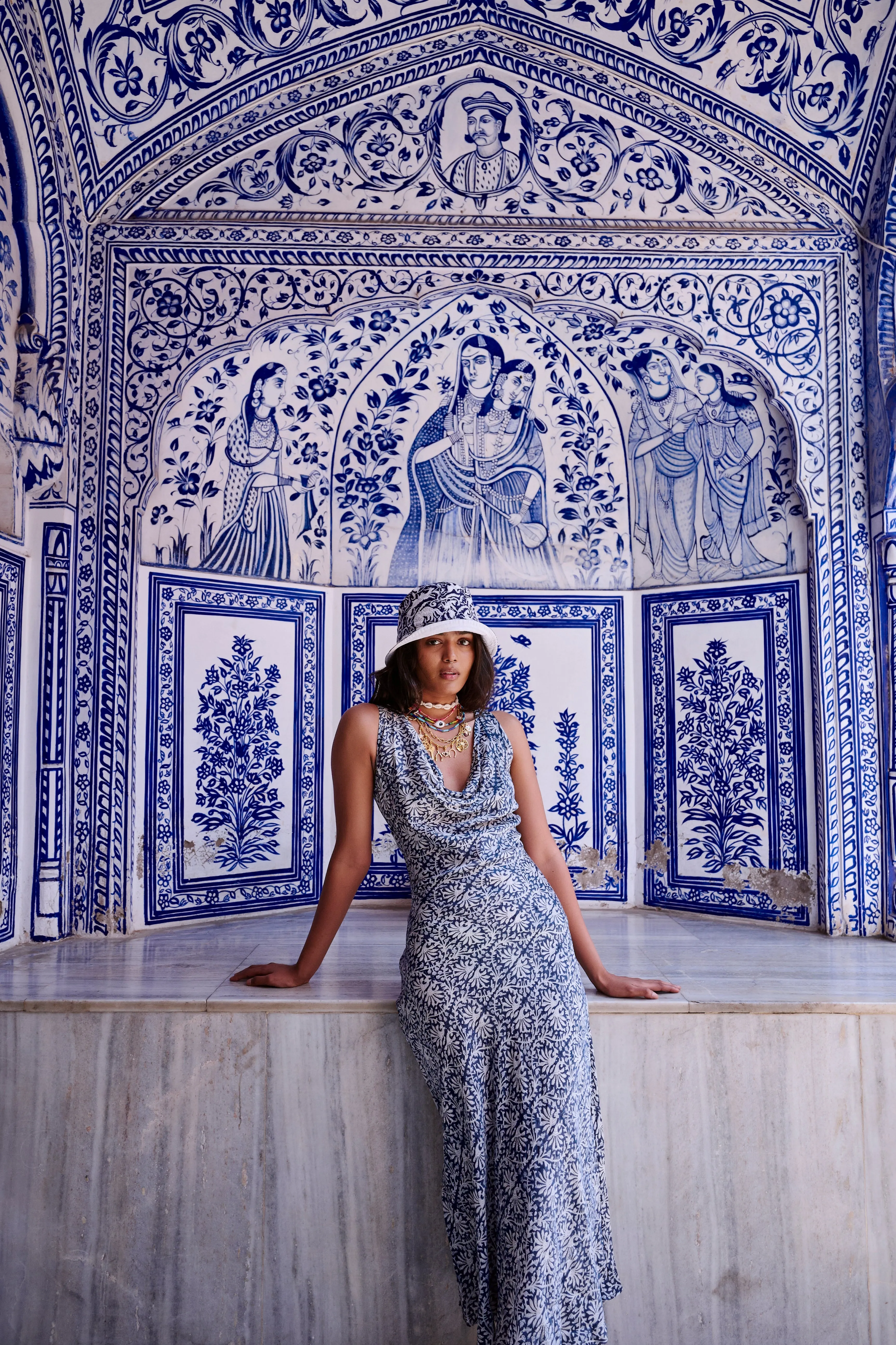 Hampi Dress (Blue)