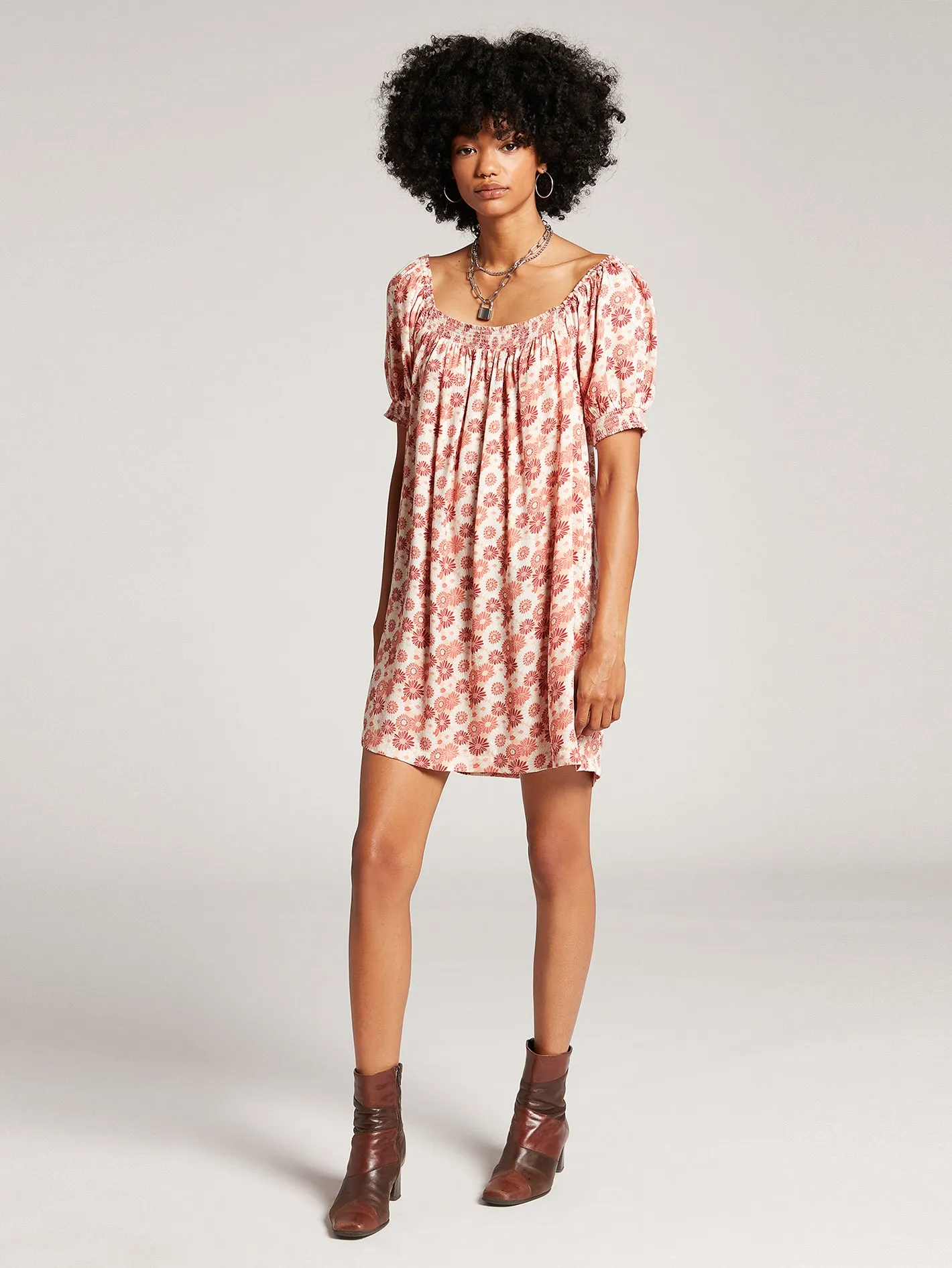 Harley & J Dress - Mushroom