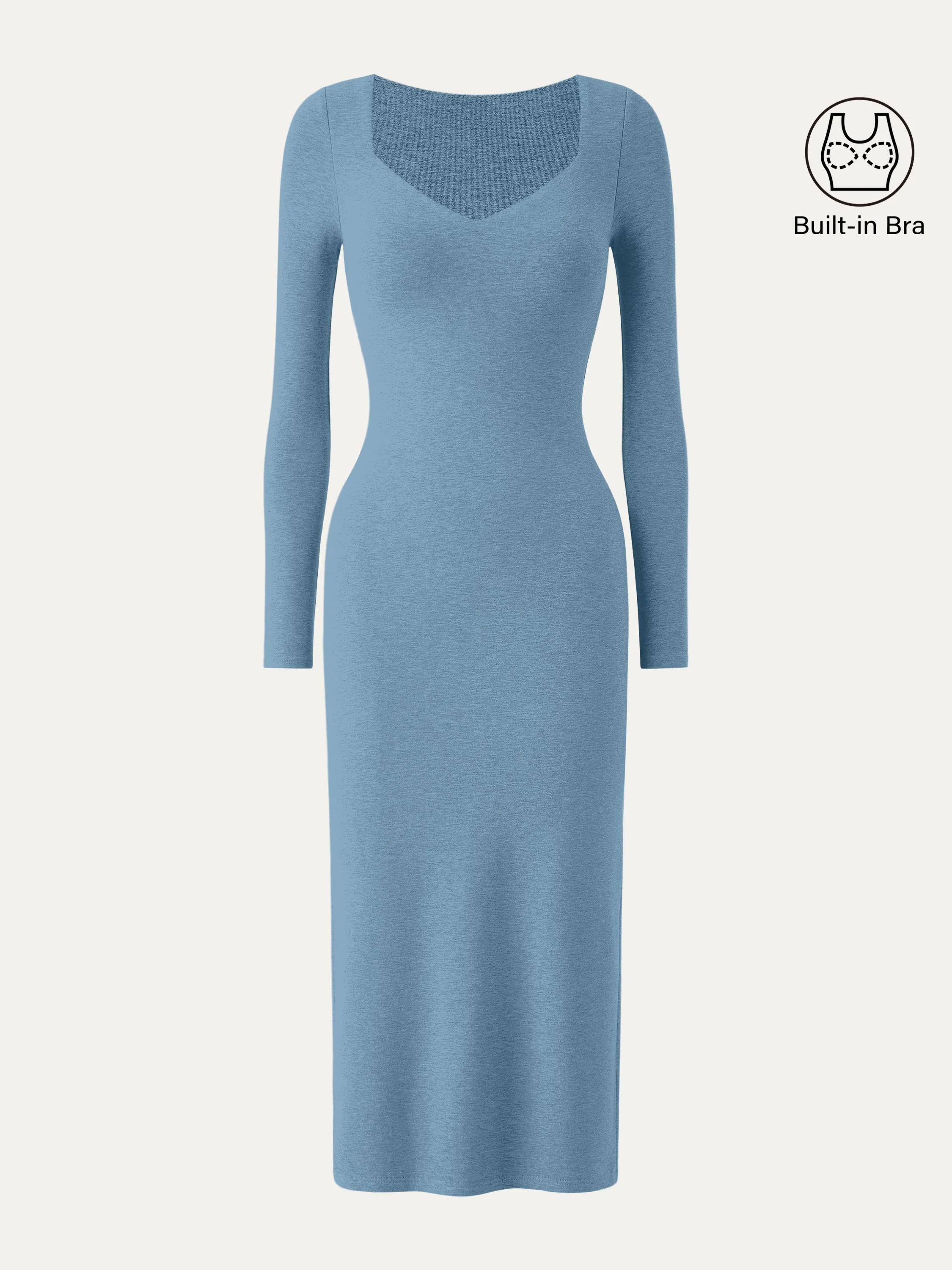 Heart-Shaped Neck Brami Dress