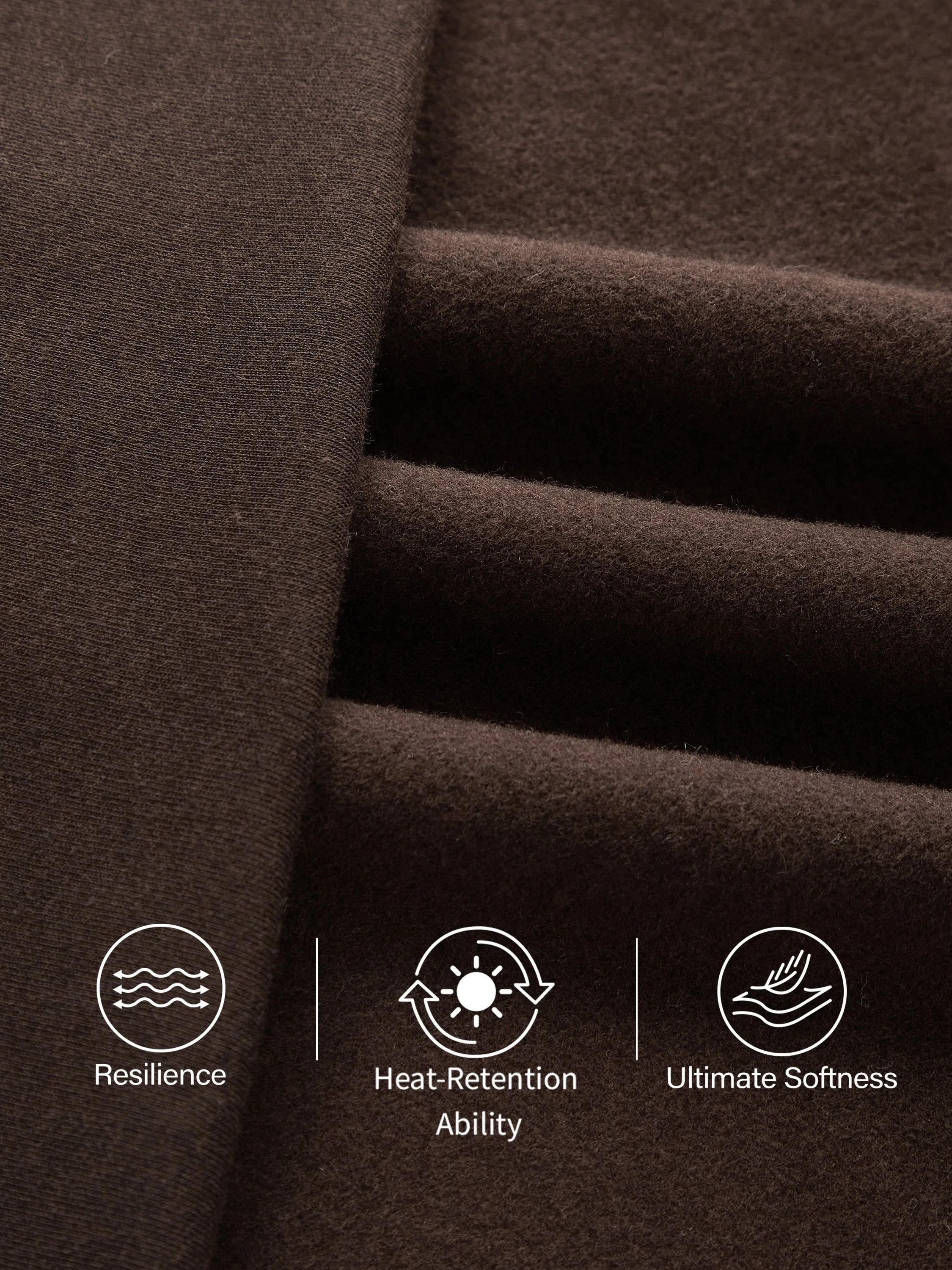Heat-Tech Turtleneck Midi Dress