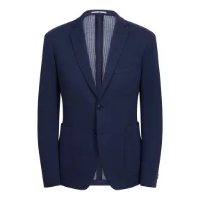 HENRY SARTORIAL Maille Blazer NAVY