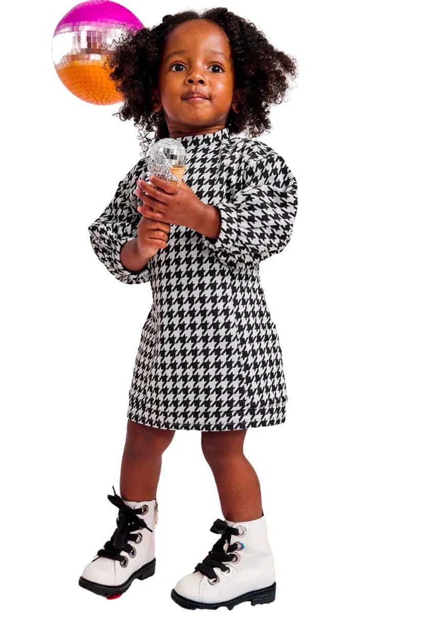 Houndstooth Mod Dress