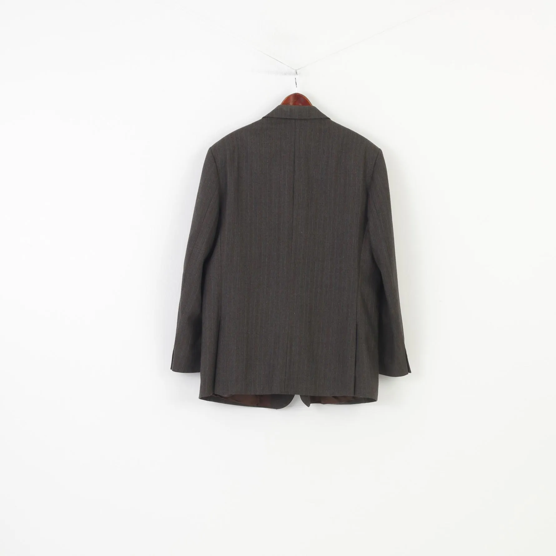 James Barry Men 48 58 Blazer Charcoal Bottoms Single Breasted Made in England Elegant Classic Jacket