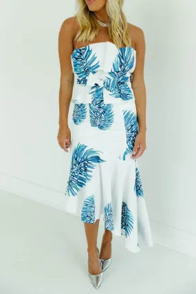 Jasmine Midi Dress - Off White
