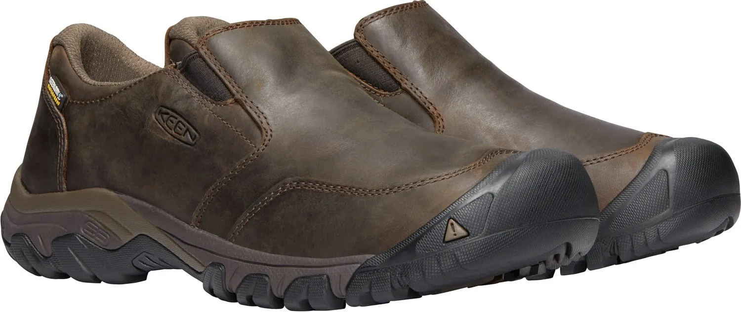 'Keen Outdoor' Men's Brixen II WP Slip On - Dark Earth / Brown