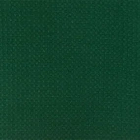 Kelly Green Solid Stretch Polyester Thermal Waffle Knit Fabric